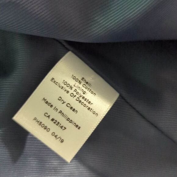 Talbot's checkered Mac peacoat 16 PETITE - Picture 7 of 7